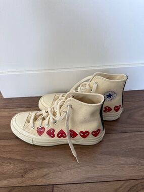 Comme des Garçons X converse size 6 women's